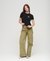SPORT LUXE LOGO FITTED CROPPED T-SHIRT