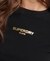 SPORT LUXE LOGO FITTED CROPPED T-SHIRT