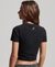 SPORT LUXE LOGO FITTED CROPPED T-SHIRT