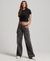 SPORT LUXE LOGO FITTED CROPPED T-SHIRT