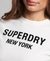 SPORT LUXE LOGO FITTED CROPPED T-SHIRT