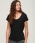 SCOOP NECK TEE