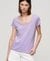 SCOOP NECK TEE