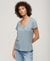 SCOOP NECK TEE