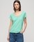 SCOOP NECK TEE