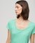SCOOP NECK TEE