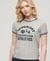 BEACH GRAPHIC FITTED RINGER T-SHIRT