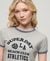 BEACH GRAPHIC FITTED RINGER T-SHIRT
