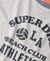 BEACH GRAPHIC FITTED RINGER T-SHIRT