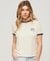 BEACH GRAPHIC FITTED RINGER T-SHIRT