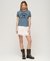 BEACH GRAPHIC FITTED RINGER T-SHIRT