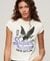 EMBELLISHED POSTER CAP SLEEVE T-SHIRT