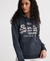 VINTAGE LOGO SEQUIN FLEECE HOODIE