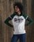 VINTAGE LOGO VARSITY RAGLAN HOODIE
