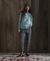 VINTAGE LOGO EMBOSSED GLITTER HOODIE