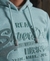 VINTAGE LOGO EMBOSSED GLITTER HOODIE