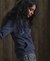 VINTAGE LOGO TONAL EMBOSSED SATIN HOODIE