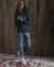 SCRIPT SEQUIN HOODIE