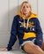 VINTAGE COLOUR BLOCK HOODIE