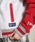 COLLEGIATE SCRIPTED BASEBALL BOMBER JACKET