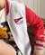 COLLEGIATE SCRIPTED BASEBALL BOMBER JACKET