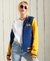 COLLEGIATE SCRIPTED BASEBALL BOMBER JACKET
