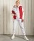 COLLEGIATE SCRIPTED BASEBALL BOMBER JACKET