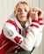 COLLEGIATE SCRIPTED BASEBALL BOMBER JACKET