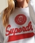 SCRIPT STYLE COLLEGE CREW SWEATSHIRT