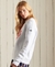 SCRIPT STYLE COLLEGE CREW SWEATSHIRT