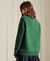SCRIPT STYLE COLLEGE CREW SWEATSHIRT