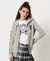 TRACK AND FIELD ZIP HOODIE