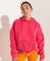 MOUNTAIN FLEECE CROP HOODIE