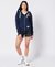 VINTAGE SCRIPT STYLE COLLEGE ZIP HOODIE