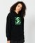 HALF TONE S LOGO OVERSIZED HOODIE