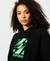 HALF TONE S LOGO OVERSIZED HOODIE