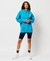 HALF TONE S LOGO OVERSIZED HOODIE
