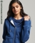 ORGANIC COTTON VINTAGE LOGO ZIP HOODIE