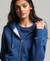 ORGANIC COTTON VINTAGE LOGO ZIP HOODIE