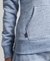 ORGANIC COTTON VINTAGE LOGO ZIP HOODIE