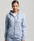 ORGANIC COTTON VINTAGE LOGO ZIP HOODIE