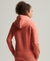 ORGANIC COTTON VINTAGE LOGO ZIP HOODIE