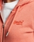 ORGANIC COTTON VINTAGE LOGO ZIP HOODIE