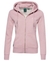 ORGANIC COTTON VINTAGE LOGO ZIP HOODIE