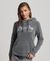 GRAPHIC LOGO SPARKLE HOODIE