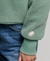 SOFT LINED HENLEY BORG SWEATSHIRT