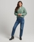 SOFT LINED HENLEY BORG SWEATSHIRT