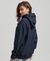 SCRIPT GRAPHIC OVERSIZED HOODIE