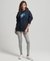 SCRIPT GRAPHIC OVERSIZED HOODIE