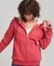 ESSENTIAL BORG LINED ZIP HOODIE